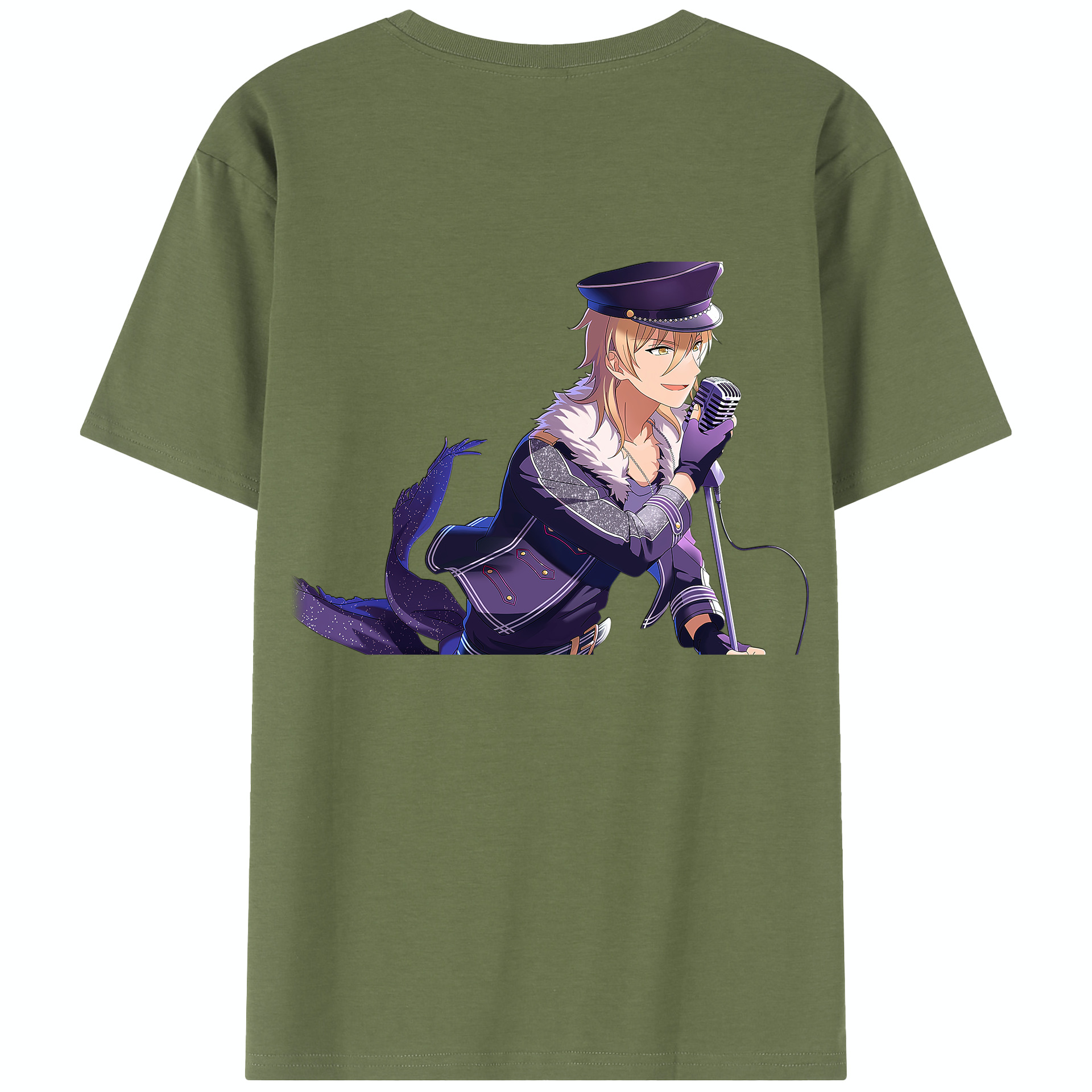 （画像用） あんさんぶるスターズ! Ensemble Stars 綿100％半袖Tシャツ（背面プリント）